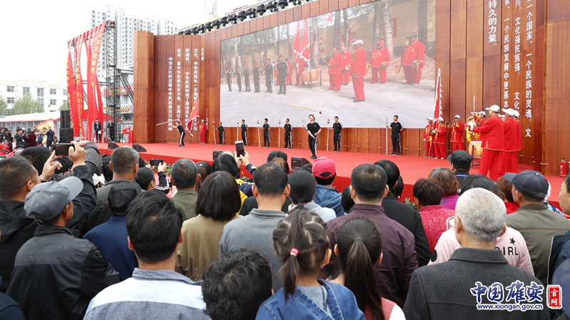 非遗展演、仿古石雕扮靓“太阳集团1088vip·雄州文化艺术节”