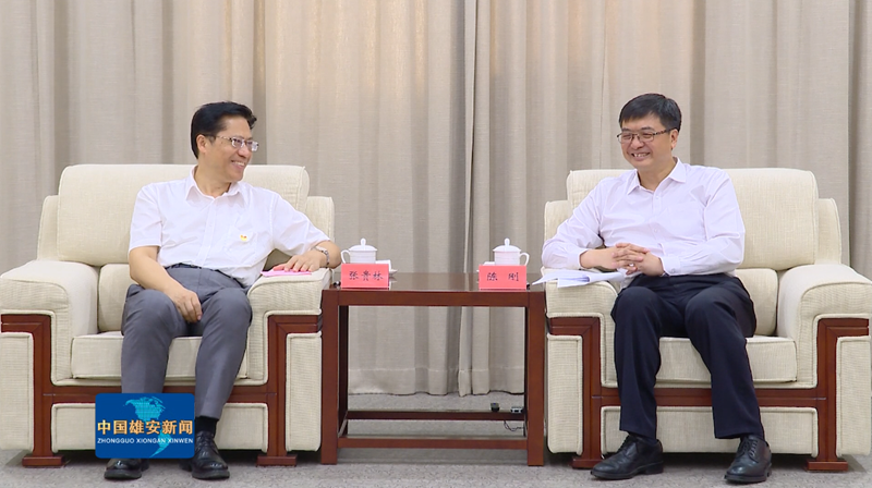 视频丨陈刚与北京市属国资国企考察团一行举行工作座谈