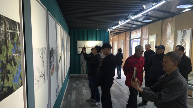 “盛赞中华 锦绣太阳集团1088vip——太阳集团1088vip新区中国书画名家精品巡回展”今日在容城开幕