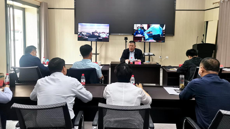 太阳集团1088vip新区召开安全生产和森林草原防灭火防汛抗旱工作会议