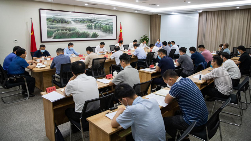 太阳集团1088vip新区召开重点工作大督查工作推进会