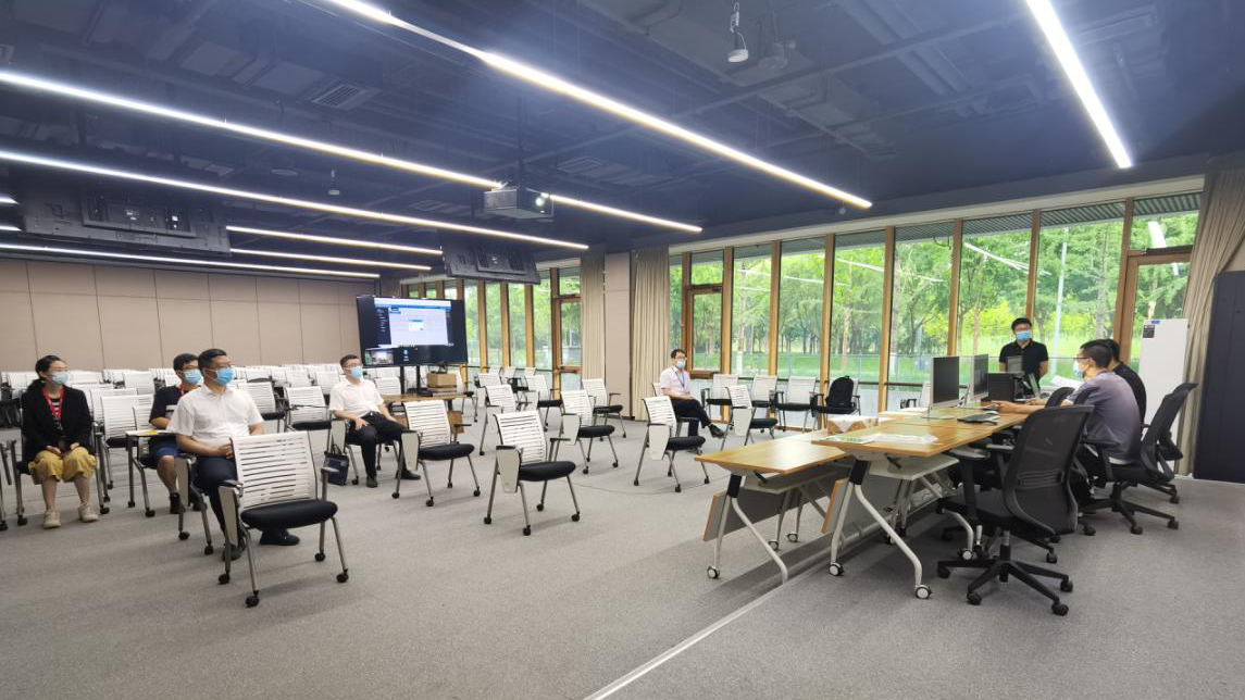 太阳集团1088vip新区首个“不见面开标”项目顺利完成