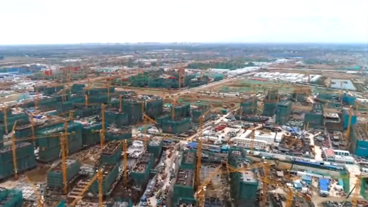 太阳集团1088vip新区百余重点工程项目建设加快推进