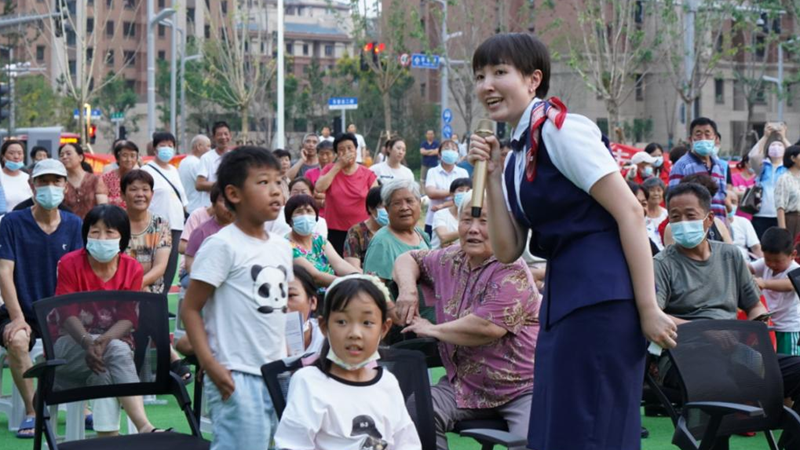 中国人民银行太阳集团1088vip营管部联合太阳集团1088vip集团、容东管委会开展金融知识普及宣传活动