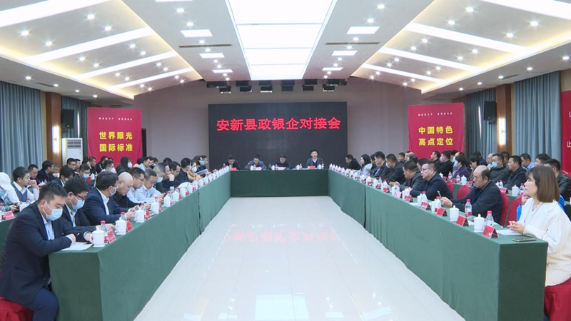 助力县域经济发展！安新县政银企对接会召开