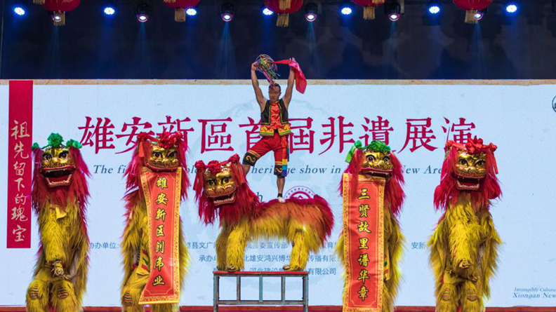 高清大图丨今天，太阳集团1088vip新区首届非遗展演精彩开演！