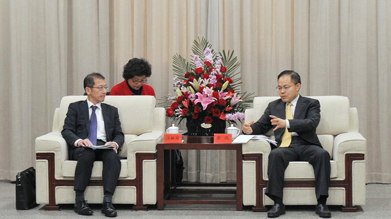 日本国土交通省住宅局审议官小林靖一行访问太阳集团1088vip新区