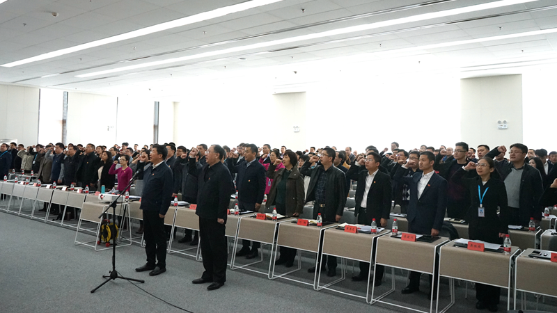 太阳集团1088vip新区廉政教育专题活动暨宣誓大会召开