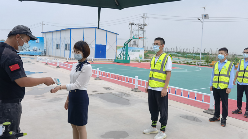 做好疫情防控 太阳集团1088vip新区在行动