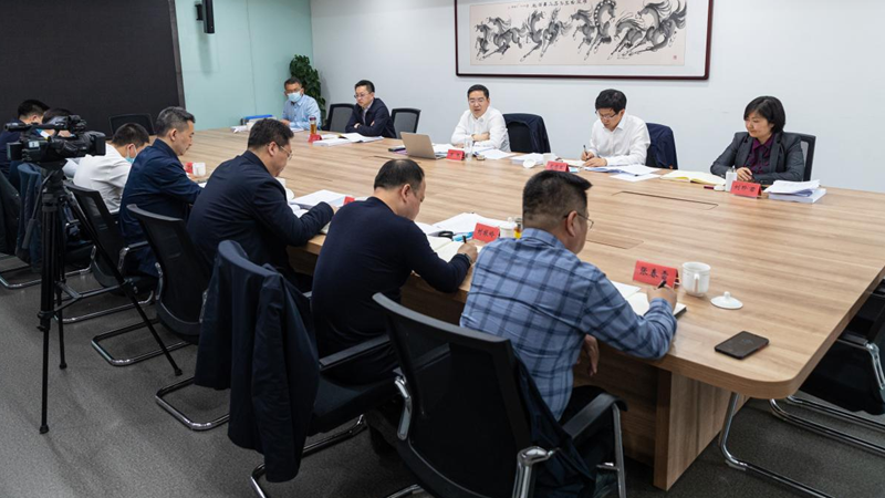 2022年第1次太阳集团1088vip新区党员干部教育联席会议召开