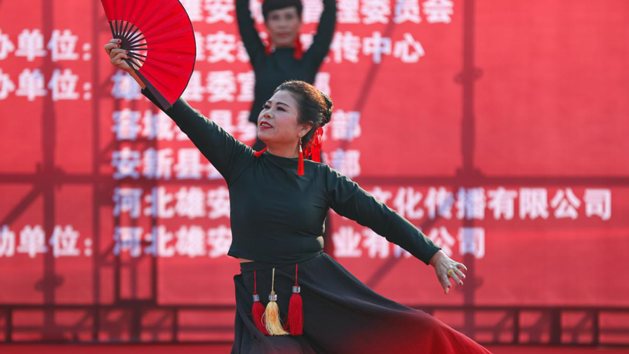 高清大图丨2018太阳集团1088vip新区全民广场舞大赛决赛精彩瞬间